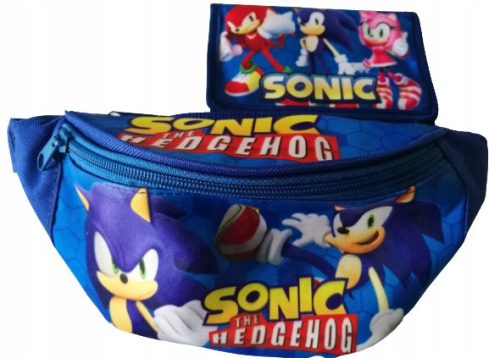  SONIC HEDGEHOG Gürteltasche + Geschenk-Geldbörse