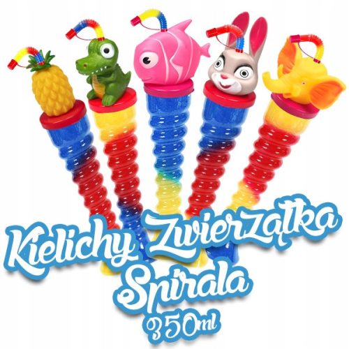 Gläser und Tassen Spiral Animals Granita Gläser 350ml/60Stk