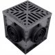 Standartpark-Schacht mit Gussrost 300x300 mm