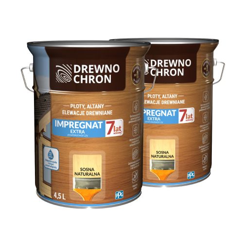 Holzimprägnierung Drewnochron Naturkiefer 9 l