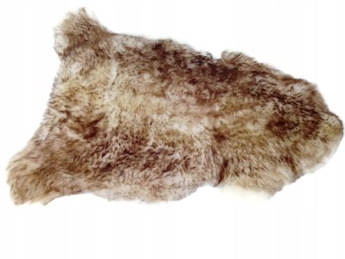 Leder für den Boden und Lederteppiche für das Wohnzimmer Natürliches Schaffell 130 cm, mehrfarbig