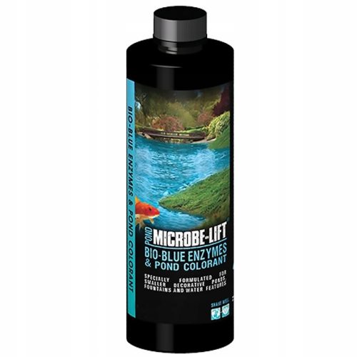  Microbe-Lift Bio Blue Enzyme 0,5 l färbt Wasser