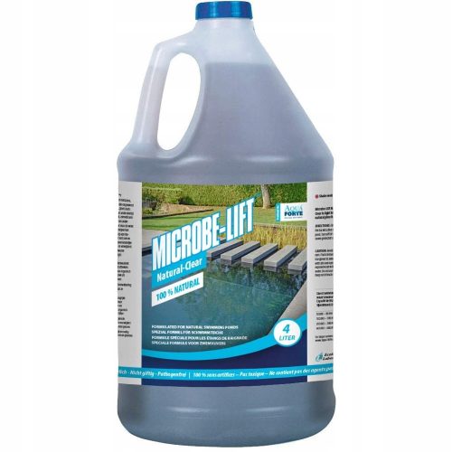  MICROBE-LIFT Natural Clear 4l Entfernt Abfall