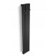  Lava 727 W Wasserbadheizkörper 240 x 1500 mm weiß, schwarz, grau, grün