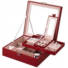  SCHMUCK-ORGANISATOR-BOX C1 ROT