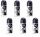  NIVEA MEN Black White Herren Antitranspirant 6 Stk.