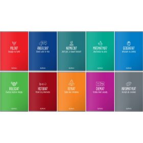    Ein Satz verschiedener Herlitz-Notizbücher im A5-Format, 60 Blatt