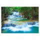 3D Wasserfall Thailand Wandbild 368x254 F00242