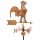 Rooster Maxstore Kupfer-Gartenwetterfahne