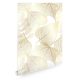 Goldene Glamour-Blätter-Tapete T01582