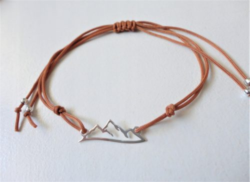  MOUNTAINS-Armband, pr. 925, Muster des Autors! -Zeichenfolge