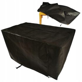   Schutzhülle für Gartenmöbel, atmungsaktiv und wasserabweisend, 150x150x100 cm, Schwarz