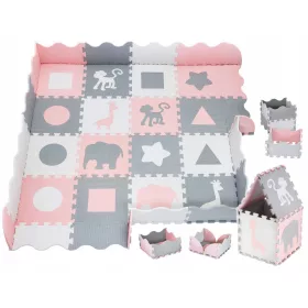  Moby-System PMF1 Puzzleschaummatte, 16 Teile, 32x32x1 cm