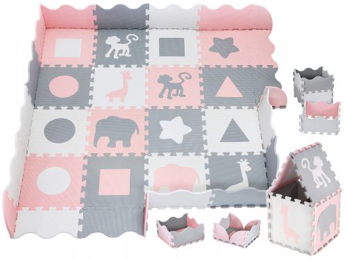  Moby-System PMF1 Puzzleschaummatte, 16 Teile, 32x32x1 cm