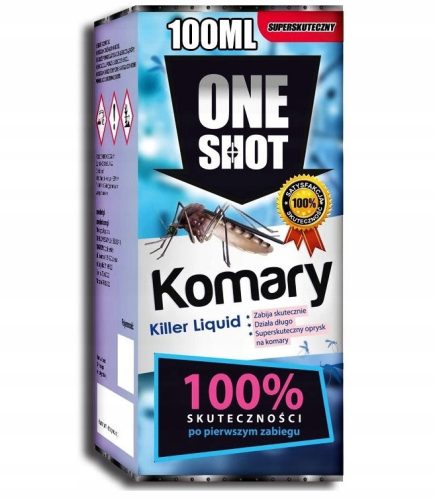  Flüssigkeit gegen Mücken und Fliegen One Shot 0,1 kg 100 ml