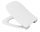 Toilettensitze Hamberger OMNIRES FONTANA WC-Sitz, weißer Duroplast