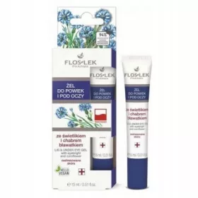    Floslek 15 ml Augenlid- und Augengel mit Oberlicht und Kornblumenblau