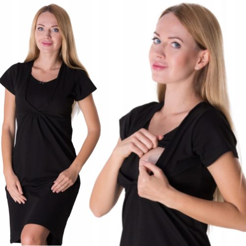  Anda Nachthemd Umschlagshirt grau Größe S/M