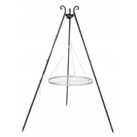  Gartengrill auf Dreibein Edelstahlrost 60cm