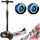 Dreirädriger Roller Ricokids Piko - Schwarz im Kreis