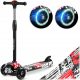  Ricokids Piko Dreiradroller, schwarz