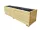  Blumentopf 180 100 cm x 25 x 28 cm, Holztöne in Braun und Beige
