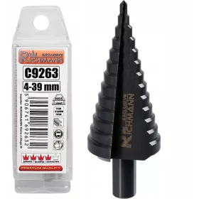 STUFENBOHRER ZUM BOHREN VON METALL 4-39MM Titan