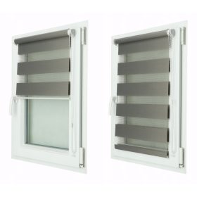  Tag- und Nachtrollos nach Maß mit Spanner 72x150 cm