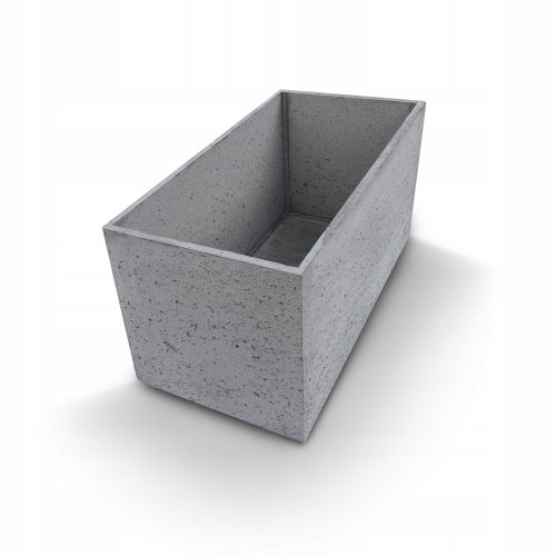  INdecori Blumentopf 100 x 50 x 50 cm, betongrau