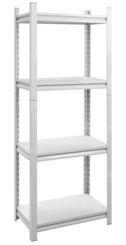 T4ALL Lagerregal aus Metall, 153 x 60 x 35 cm, max. 100 kg pro Regal