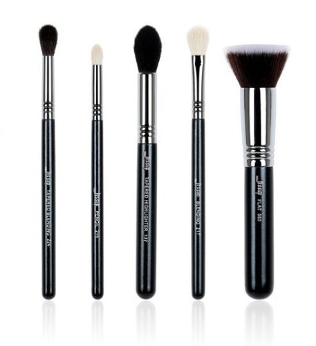  Jessup Make-up-Pinsel-Set mit Naturborsten