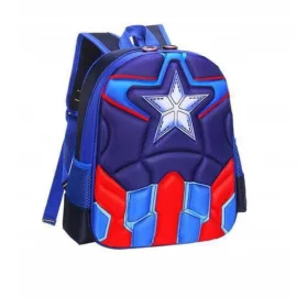    K&M Kindergartenrucksack mit einem Fach, Jungen, Mädchen, Blautöne