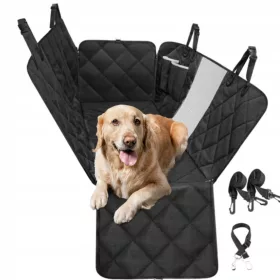  MATTE für ein Hundeauto, ABDECKUNG + ADRESSTASCHE