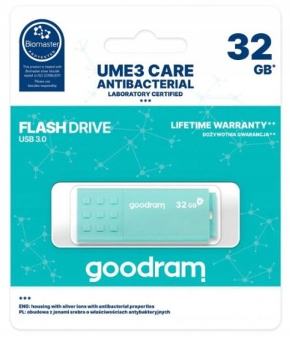  GOODRAM UME3-0320CRR11 Pendrive 32 GB USB 3.0 grün