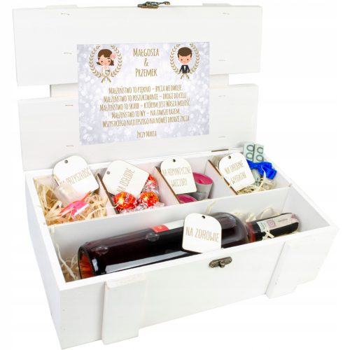  BOX UNVERZICHTBARES HOCHZEITSGESCHENK FÜR EINE BRAUTGEFERTIGTE BOX