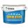 Acrylfarbe für Beton, Holz, Möbel, Metall, Wand Teknos 2,7 l, mattweiß