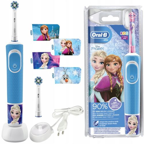  Oral-B Vitality 100 Kids Frozen elektrische Zahnbürste, blau