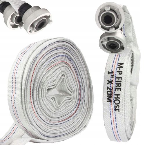  Silvertools 11061 Feuerwehrschlauch 20m 1"