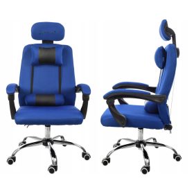  Giosedio GPX008 Gaming-Stuhl, schwarzes und blaues Netz