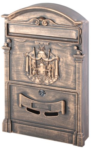 Eurobox-Briefkasten, Goldtöne