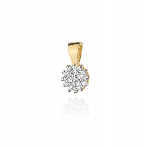  585er Goldanhänger mit einem Diamanten