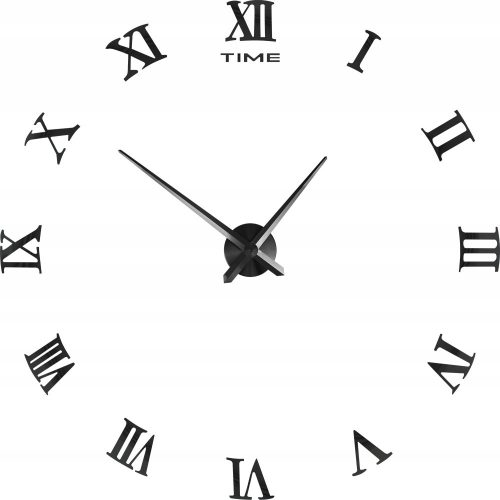 Uhr für zu Hause Innenwanduhr schwarz 40cm