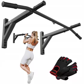  Eine solide Wand-Klimmzugstange + KOSTENLOS