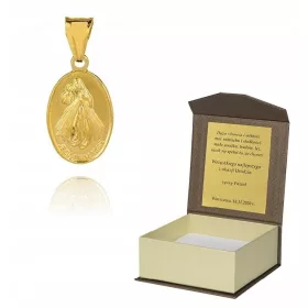  Goldmedaillon Barmherziger Jesus, Silber M24