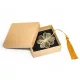  BUCH LESEZEICHEN ZUM FRAUENTAG VIERBLÄTTRIGES KLEEBLATT