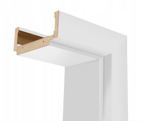 Komplett verstellbarer Golddoor-Türrahmen 95 - 215 mm Beige, Weiß, dunkles Holz