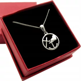  925 Silber Glaube Hoffnung Liebe Halskette