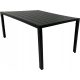 Gartentische und Stühle für die Terrasse Kontrasttisch, rechteckiges Metall, 90 x 205 x 74 cm