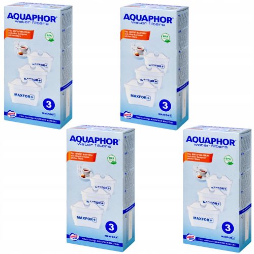  Filtereinsatz für die Aquaphor B25 Maxfor Kanne, 12 Stk.
