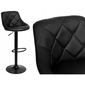  eHoker Hocker, schwarz, 105 cm, Kunstleder